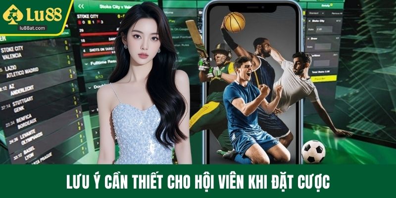 Lưu ý cần thiết cho hội viên khi đặt cược