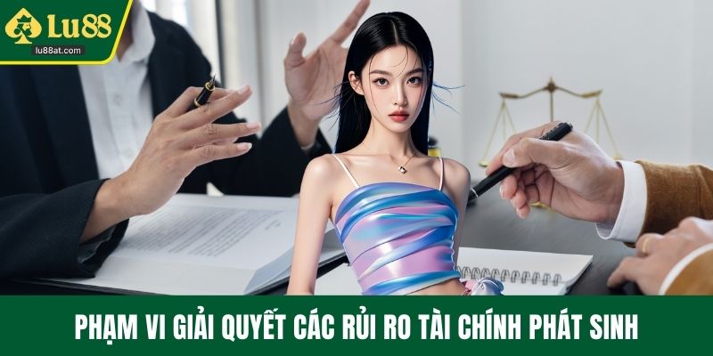 Phạm vi giải quyết các rủi ro tài chính phát sinh