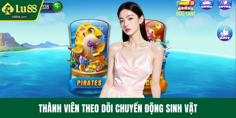Thành viên theo dõi chuyển động sinh vật